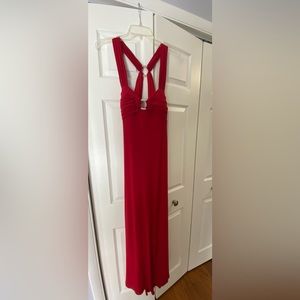 Betsy & Adam formal floor length dress. Worn once. Like new condition. Size 8.